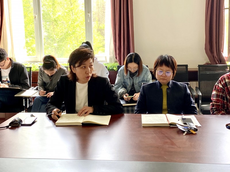 2、设计与艺术系召开全系教职工常规工作部署会议 (1)